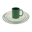Vajilla 16 Pzas Trama Verde@