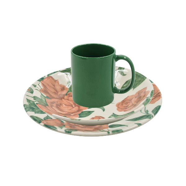 Vajilla 9 Pzas Rosales@