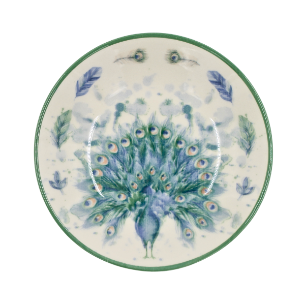 Vajilla 16 Pzas Pavo Real@