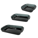 Juego de 3 bandejas humo(1725048)