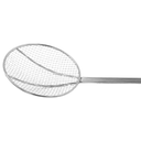 Espumadera redonda malla fina 7"