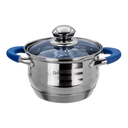 Bateria de cocina de 12 piezas acabado espejo de acero inoxi