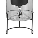 Despachador de Bebidas de Vidrio para 5.8 L con Base de Meta