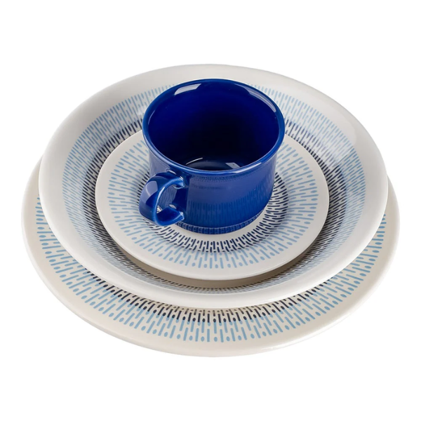 Vajilla 4x16 Jaspe azul ceramica decorada Corona. MOD. VL172E040116 (2)