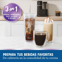 Cafetera para Frappé con Licuadora con 3 Funcionalidades Oster