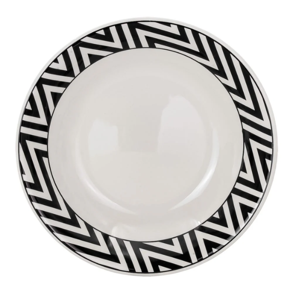 Vajilla de cerámica de 9 piezas Emma Corona. MOD. VL195D030109 (2)