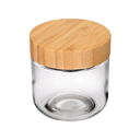 Juego de 4 frascos de vidrio con tapa de bambú ATN3608 Home Sweet Home (4)