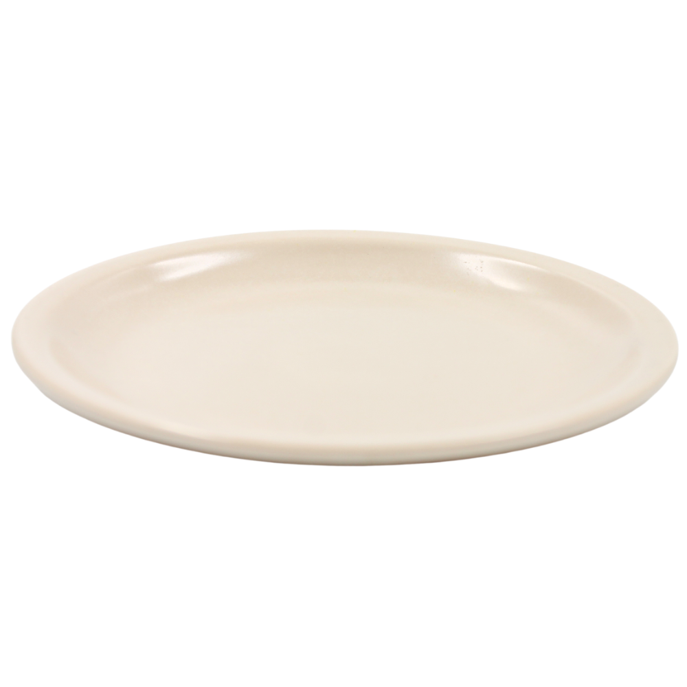 Plato extendido 6.5 " (16.5 cm) melamina beige