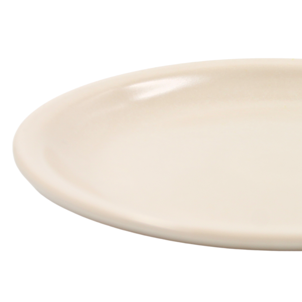 Plato extendido 6.5 " (16.5 cm) melamina beige