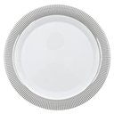 Plato extendido 8" 20 cm melamina Premium Elegantza Gris