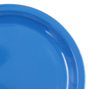 Plato extendido 9" 22.5 cm melamina azul