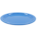 Plato extendido 9" 22.5 cm melamina azul