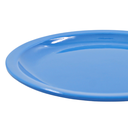 Plato extendido 9" 22.5 cm melamina azul