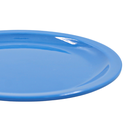 Plato extendido 9" 22.5 cm melamina azul