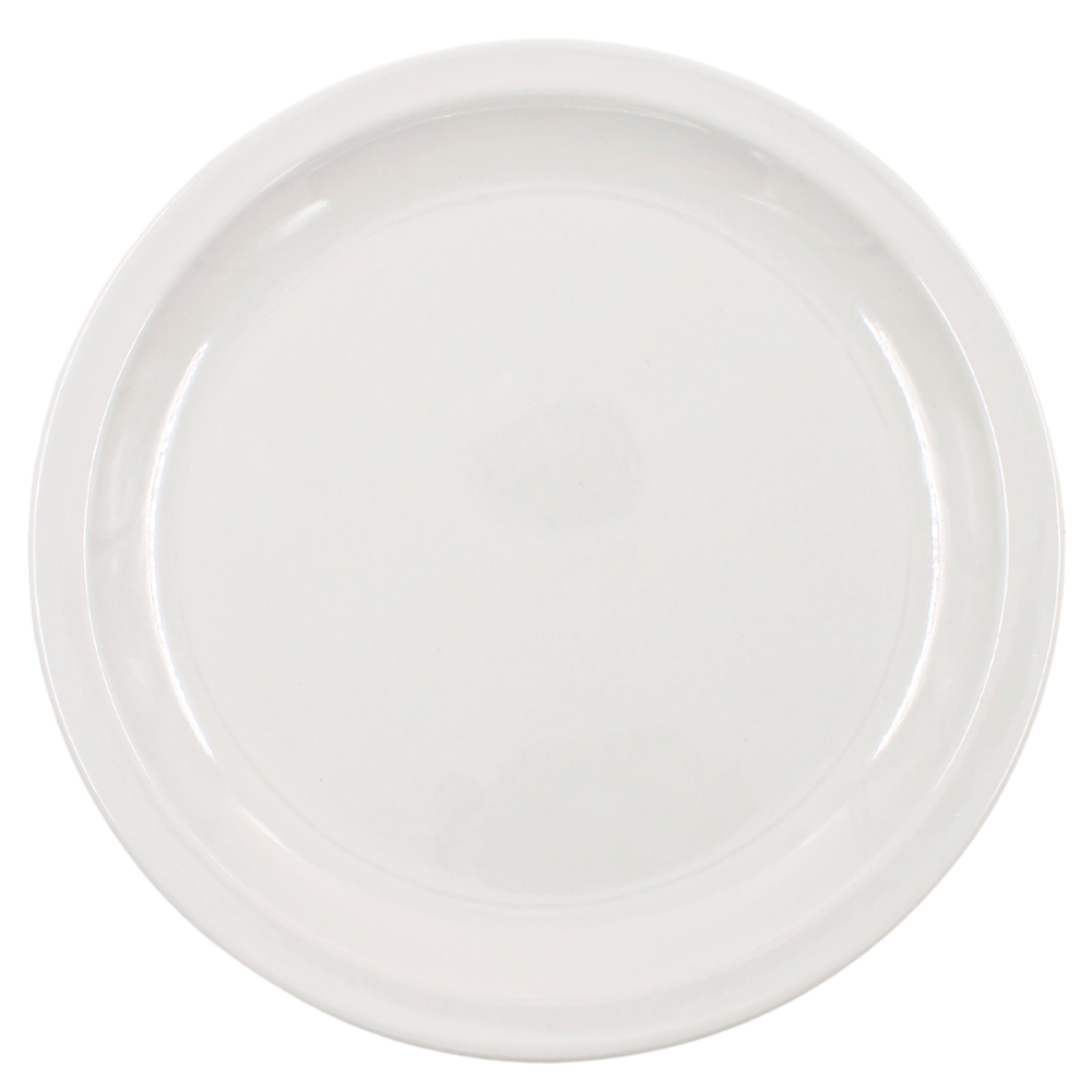 Plato Extendido 9" 22.5 cm melamina blanco ostion