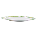 Plato extendido 9" 22.5 cm melamina Bambú Verde Clorofila