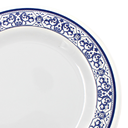 Plato extendido 9" 22.5 cm melamina talavera azul