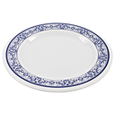 Plato extendido 9" 22.5 cm melamina talavera azul