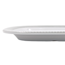 Plato cuadrado 8" 20 cm melamina Premium Elegantza Gris