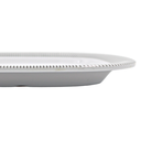 Plato cuadrado 8" 20 cm melamina Premium Elegantza Gris