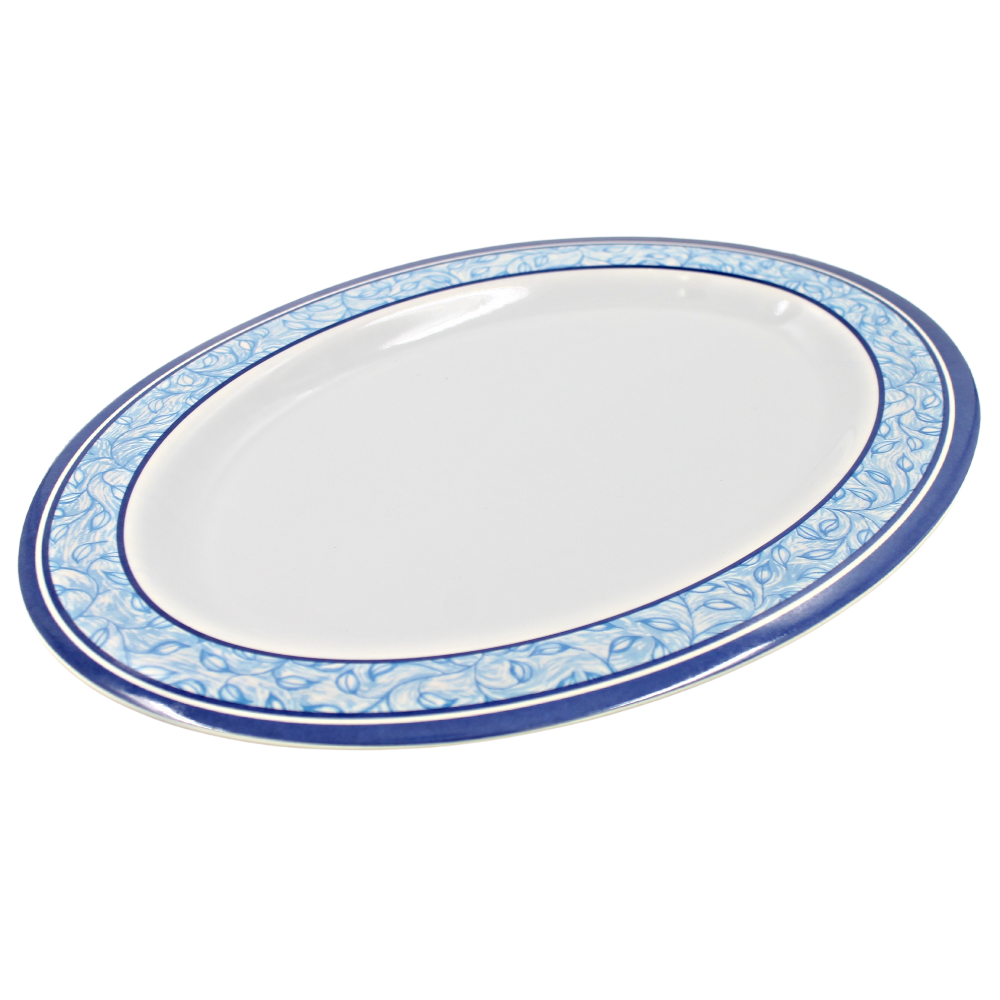 Plato Oval 12" 30 cm melamina Formosa