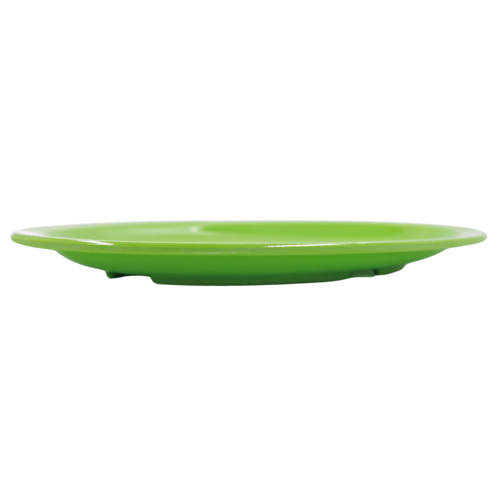 Plato oval 11.5" 29 cm melamina verde