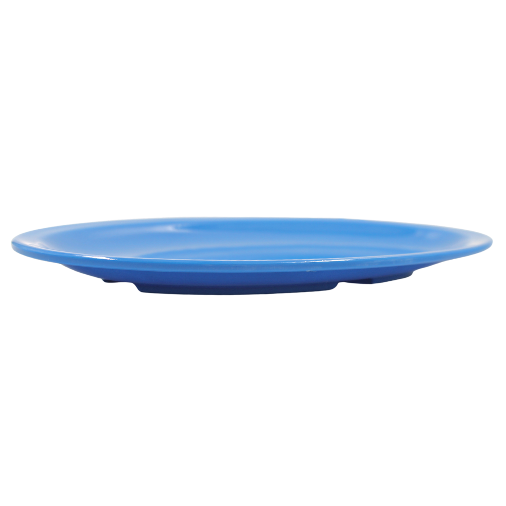 Plato oval 11.5" 29 cm melamina azul