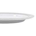 Plato extendido 9" 23 cm melamina Premium Elegantza Gris