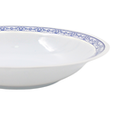 Plato oval 8" 20 cm melamina talavera azul