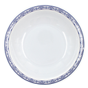 Plato oval 8" 20 cm melamina talavera azul