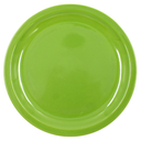 Plato trinche extendido 8" 20 cm melamina verde