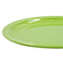 Plato trinche extendido 8" 20 cm melamina verde