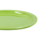 Plato trinche extendido 8" 20 cm melamina verde