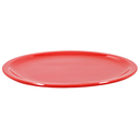 Plato trinche extendido 10" 25 cm melamina roja