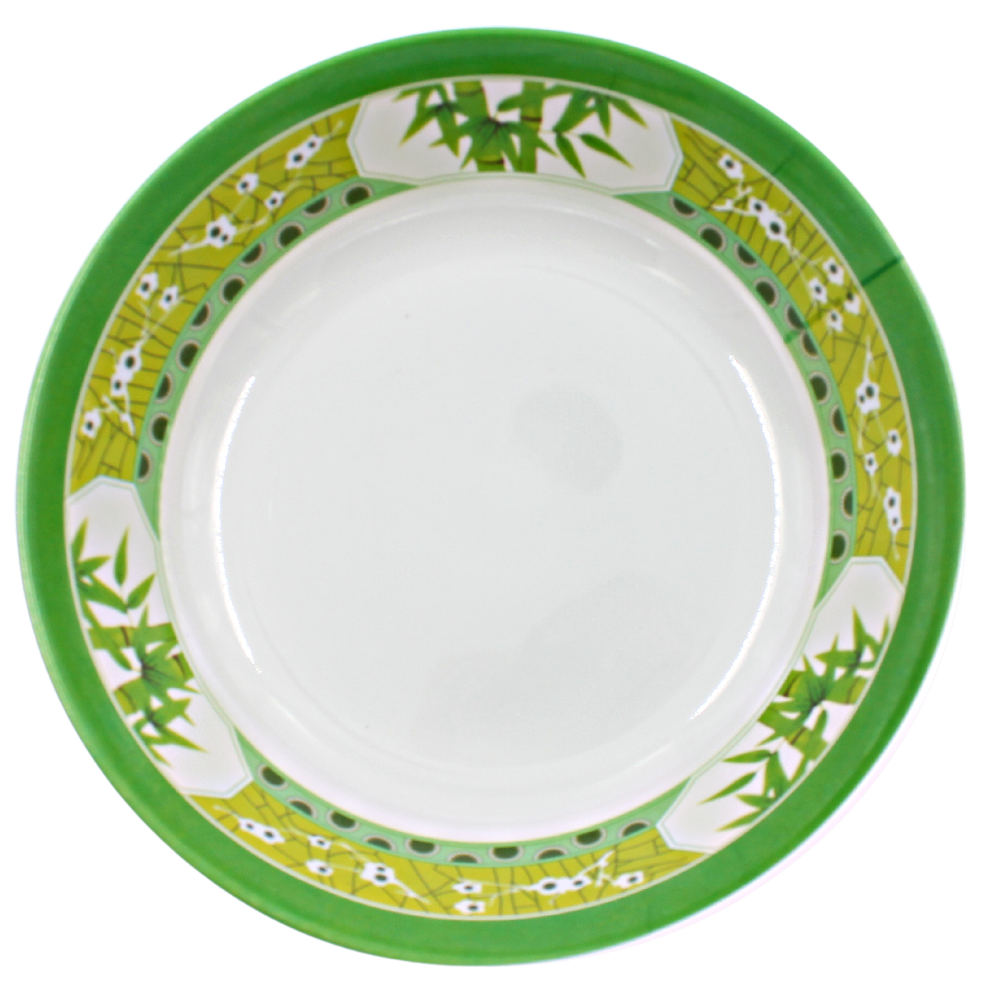 Tazón sopero 8" 20 cm melamina Bambú Verde Clorofila