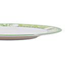 Plato Trinche 11" 28 cm melamina Bambú Verde Clorofila