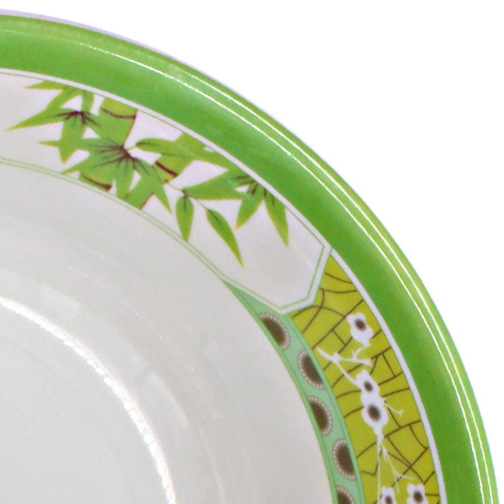 Tazón Sopero 7" 18 cm melamina Bambú Verde Clorofila