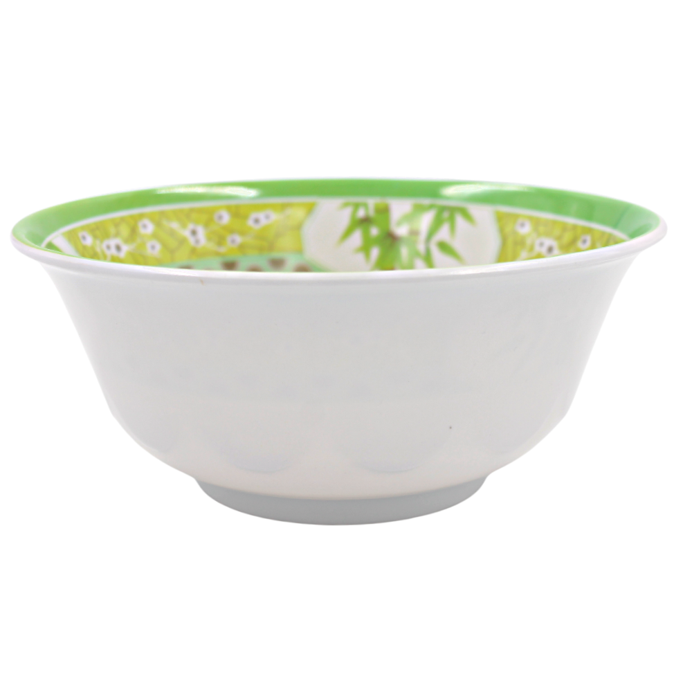 Tazón Sopero 6" 15 cm melamina Bambú Verde Clorofila