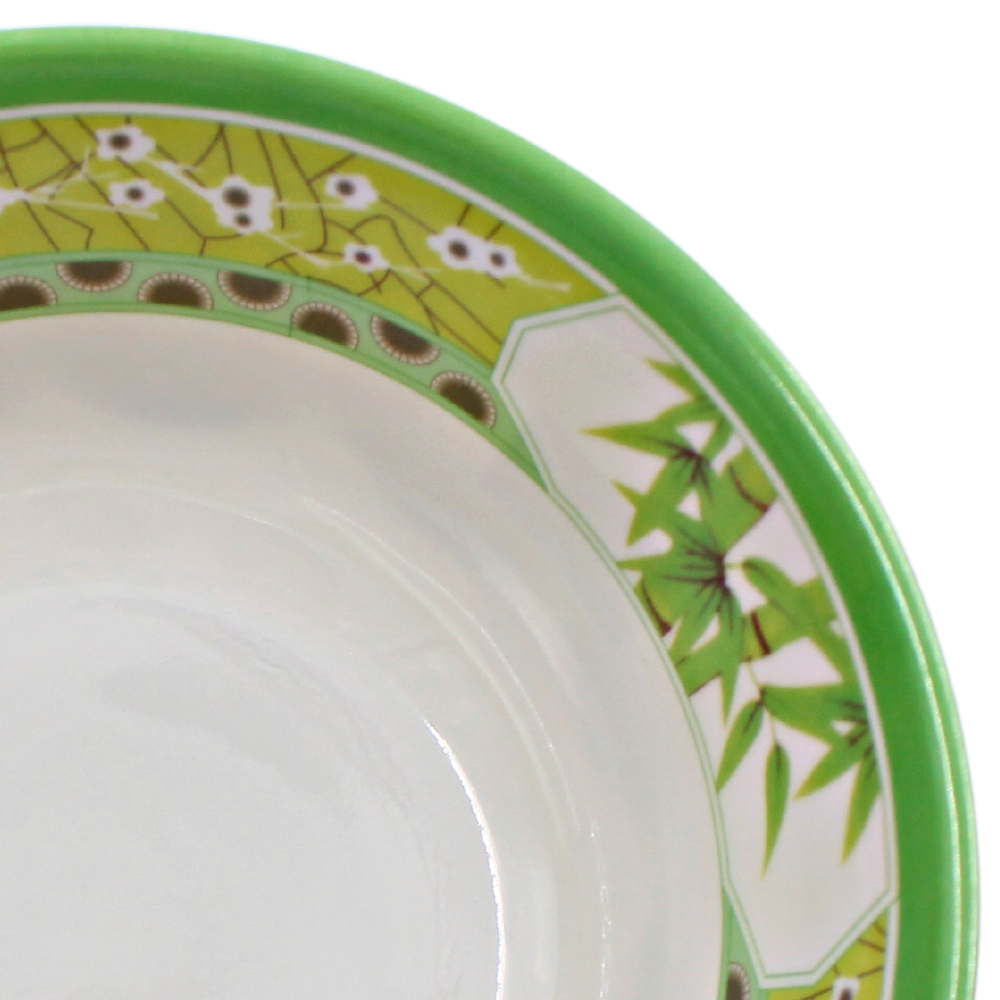Tazón Sopero 6" 15 cm melamina Bambú Verde Clorofila