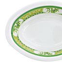 Tazón oval 10" 25 cm melamina Bambú Verde Clorofila