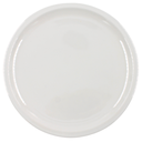 Plato extendido 10" 25 cm melamina Blanco Ostion