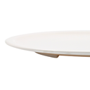 Plato extendido 10" 25 cm melamina Blanco Ostion