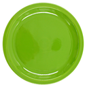 Plato trinche extendido 9" 22 cm melamina Verde