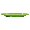 Plato trinche extendido 9" 22 cm melamina Verde