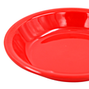 Plato sopero 7.5" 19 cm melamina rojo