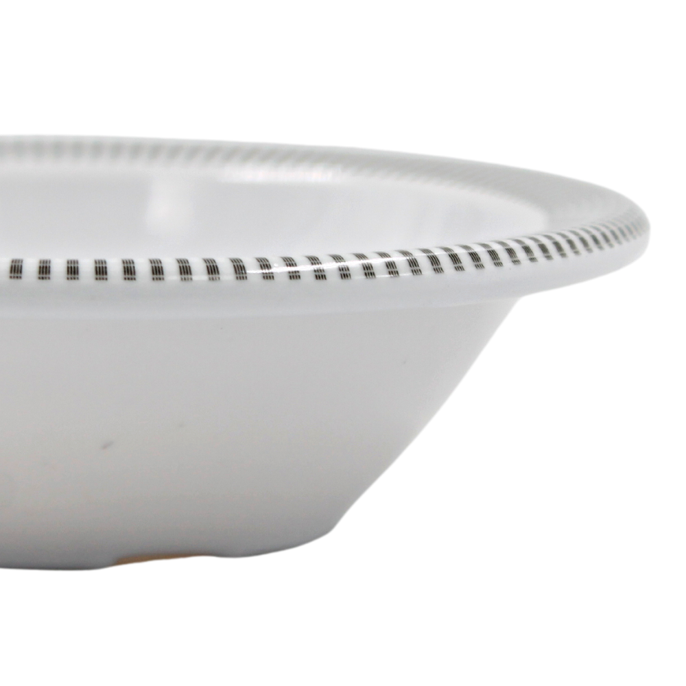Plato para postre 4.5" 11 cm melamina Premium Elegantza Gris