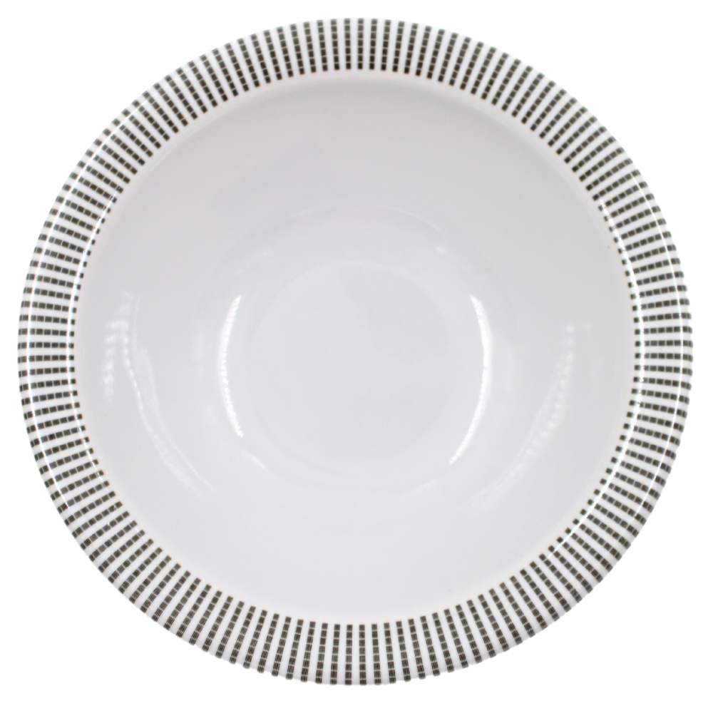 Plato para postre 4.5" 11 cm melamina Premium Elegantza Gris
