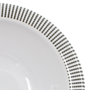 Plato para postre 4.5" 11 cm melamina Premium Elegantza Gris