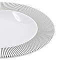 Plato sopero 10.5" 26 cm melamina Premium Elegantza Gris