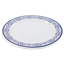 Plato extendido 11" 28 cm melamina Talavera azul